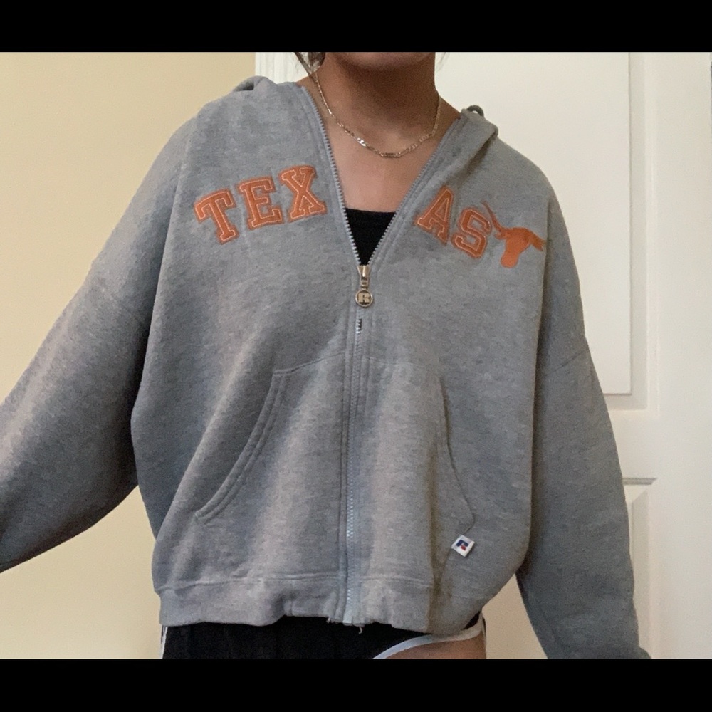 UT Austin Zip Up Hoodie